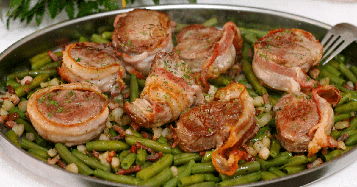Bacon Wrapped Pork Tenderloin