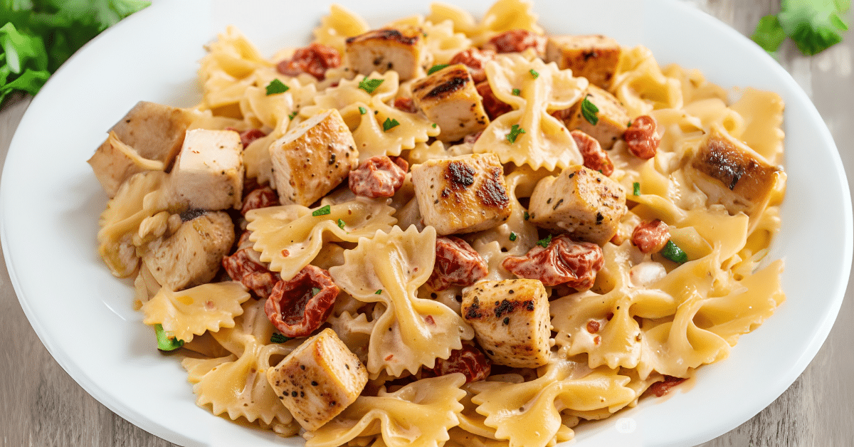 Chicken and Bowtie Pasta