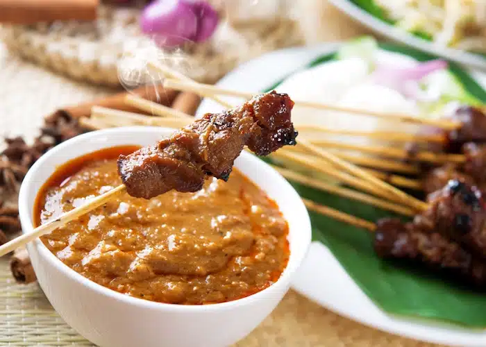 Hot spicy peanut sauce