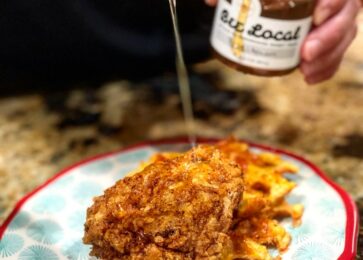 Nashville Hot Chicken & Waffles Recipe - Allegro Marinade