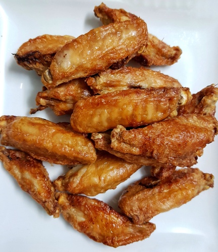 Airfry Chicken wings with Nashville Hot marinade