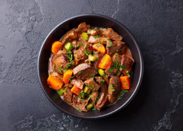 Marinated Meat Soup and Stew