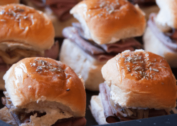 Allegro Original Smoked Roast Beef Sliders - Allegro Marinade