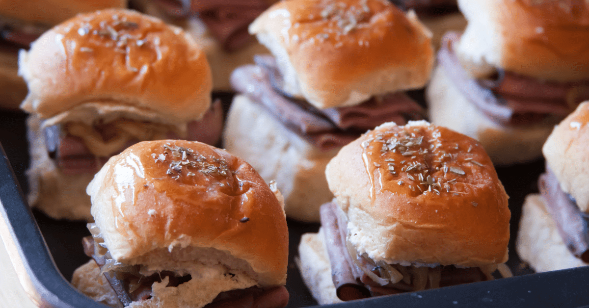 Allegro Original Smoked Roast Beef Sliders - Allegro Marinade