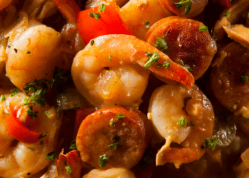 Honey Garlic Sausage & Shrimp Recipe | Allegro Marinade