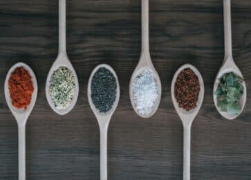 Different seasonings for different cooking methods