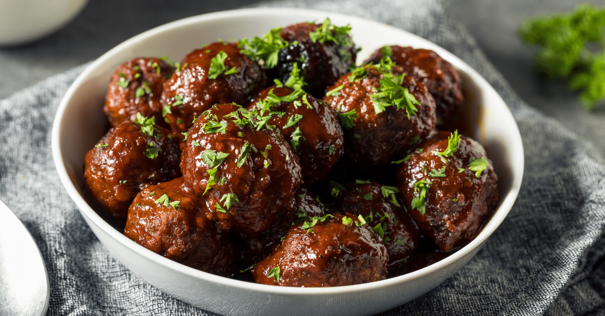 Smoked Meatballs