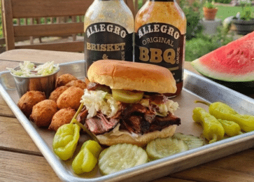Crockpot BBQ Brisket Sandwiches | Allegro Marinade